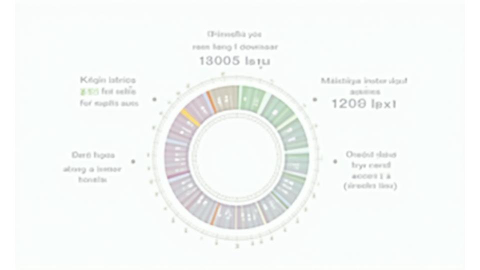 Interaktyvi infografika, vaizduojanti apskritą diagramą su skirtingų kredito reitingo veiksnių svoriu, pvz., mokėjimų istorija, skolų lygis, istorijos ilgumas ir naujos užklausos. Spalvingai pabrėžti kiekvieno veiksnio svarbą.
