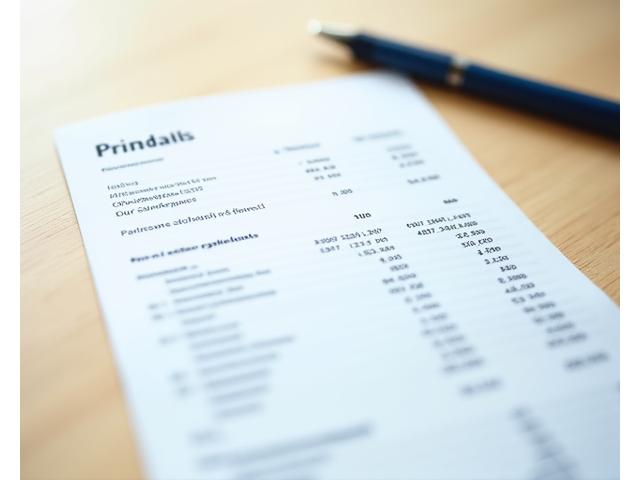 Banko išrašo arba pajamų pažymos pavyzdys su finansiniais duomenimis.